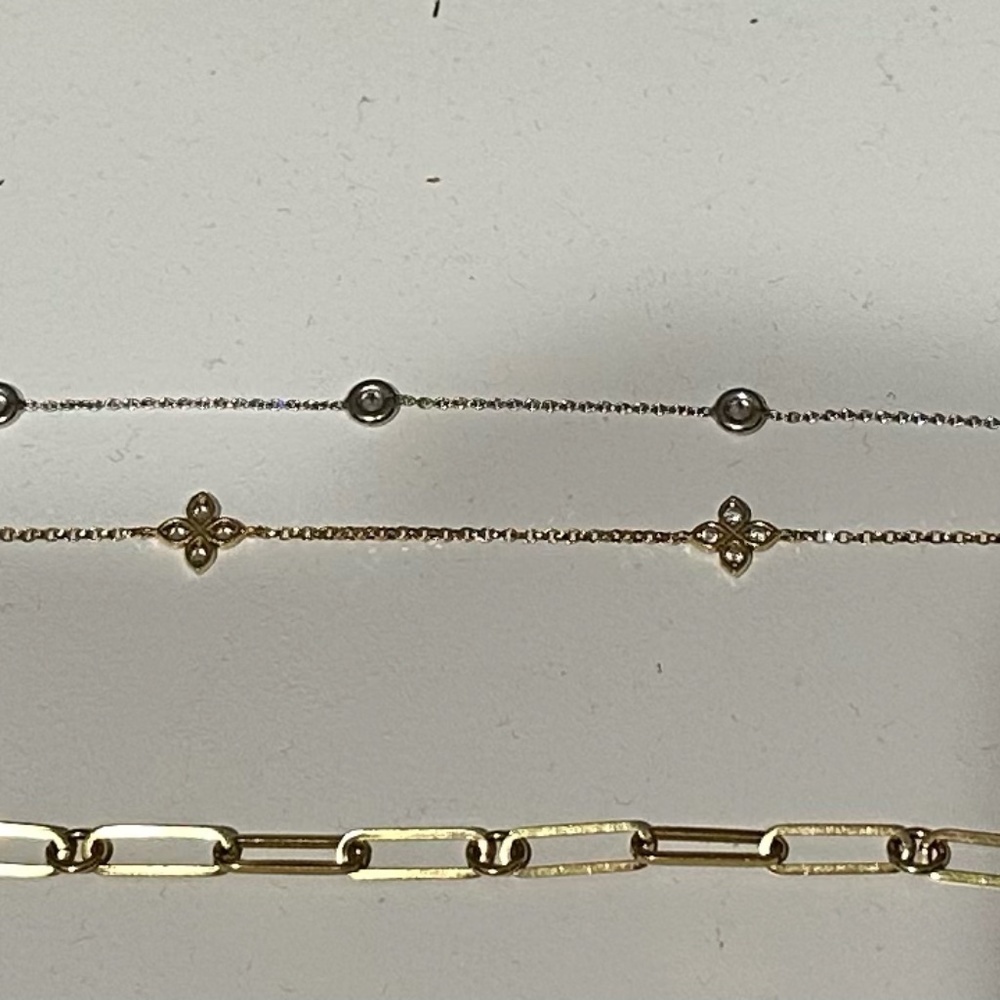 Three Roberto Coin bracelets